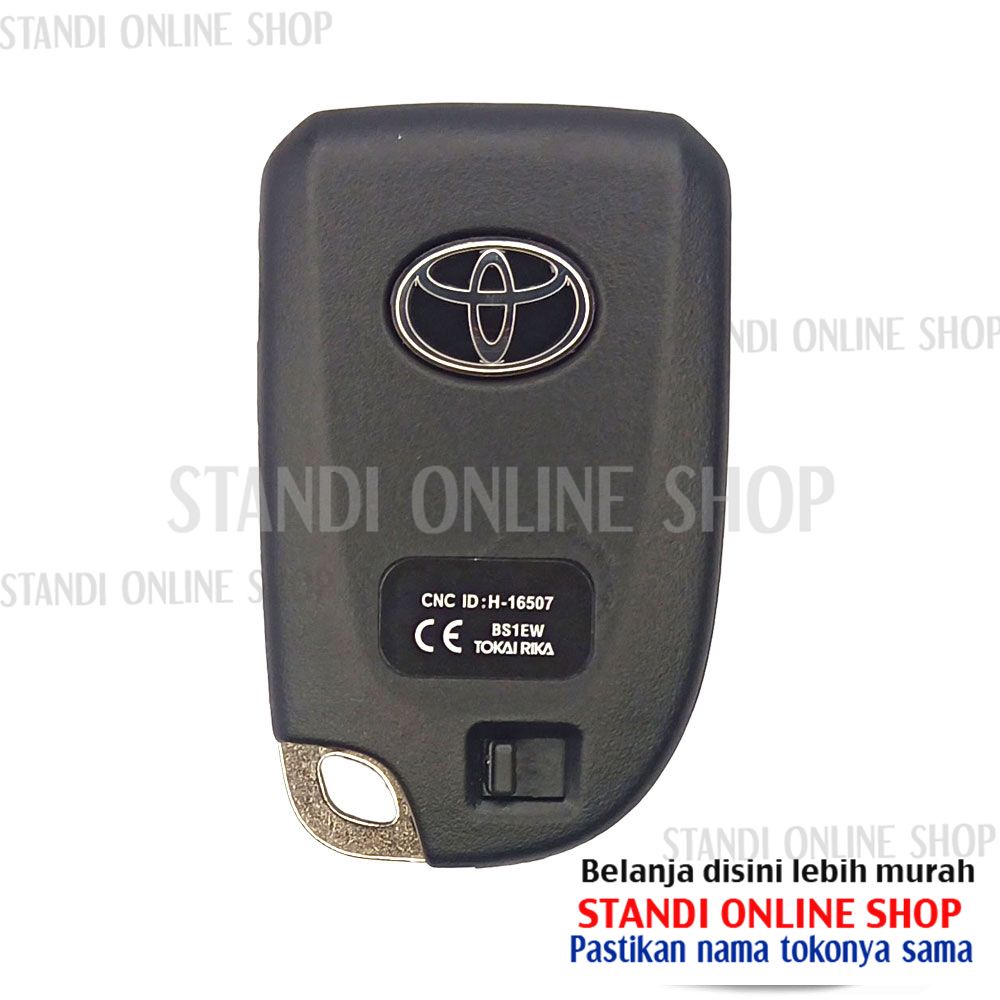 Remote Set Kunci Smartkey Toyota New Yaris Lele Original