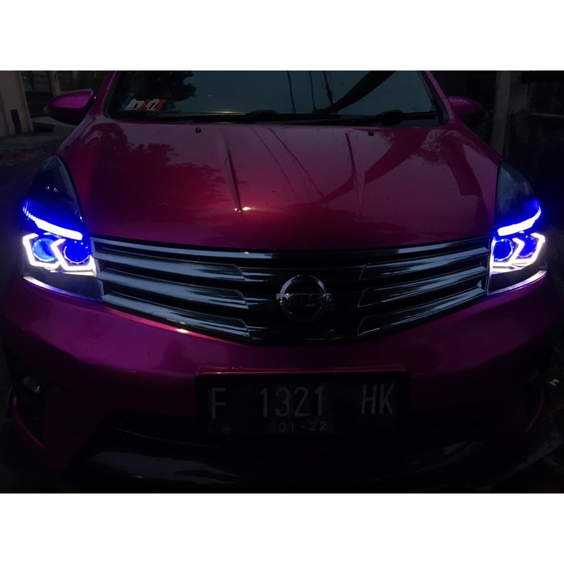 Headlamp Full Custom Grand Livina 2008-2013