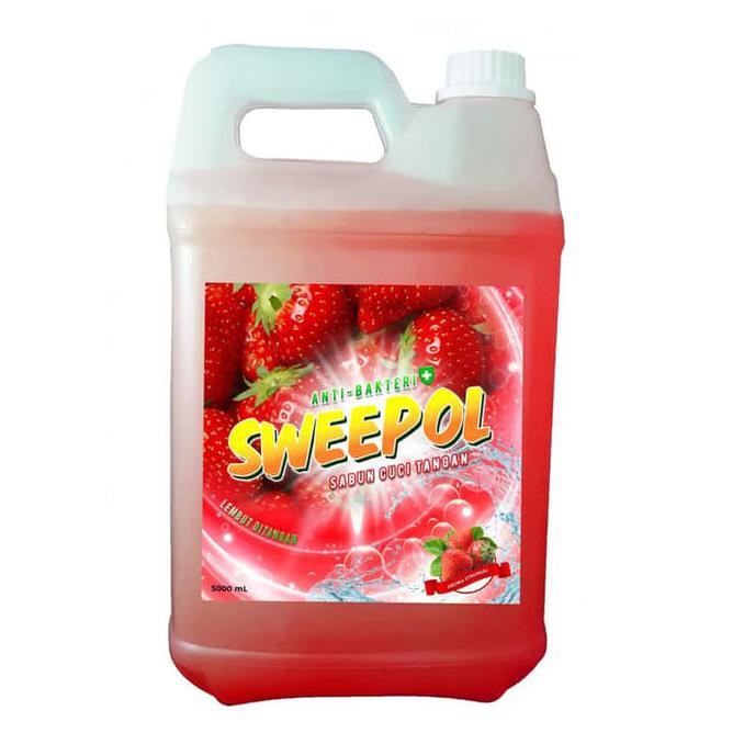 Ka89465-Terbaik-Terlaris Sweepol Hand Soap / Sabun Cuci Tangan 5 Liter (Gosend Only)