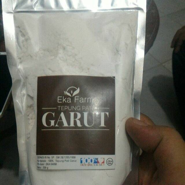 

Tepung pati garut 200gr