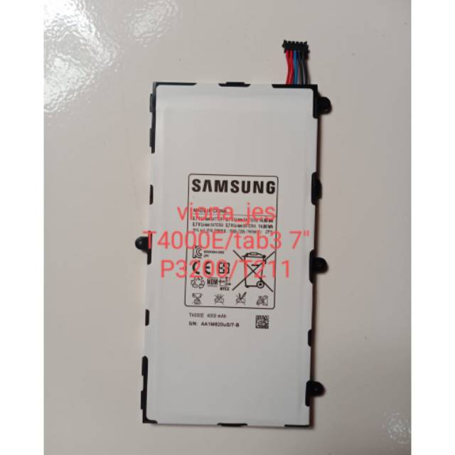 baterai samsung tab 3 p3200 baterai sansung tab3 7inchi baterai samsung tab T211 7inchi terlaris