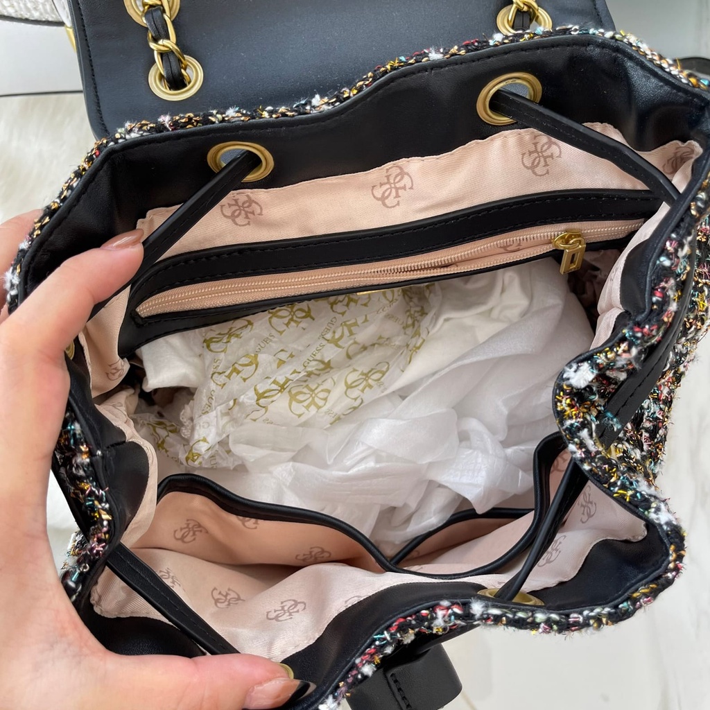 TAS WANITA GB-3535 TWEED BACKPACK