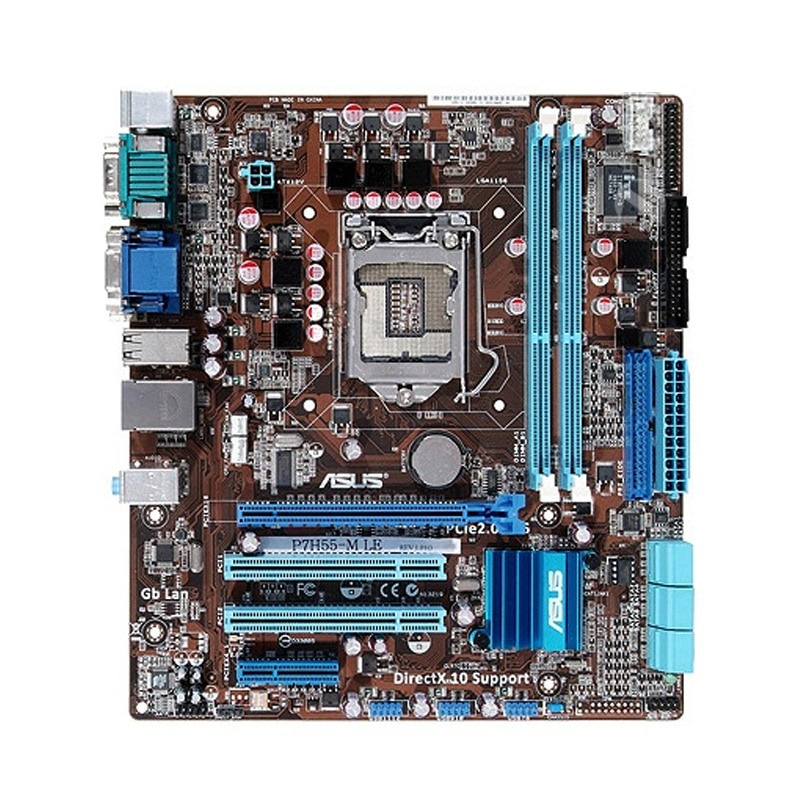PREORDER ASUS P7H55-M LE Motherboard 1156 Motherboard DDR3 Support Core i7 870 i5 750 Processor Inte