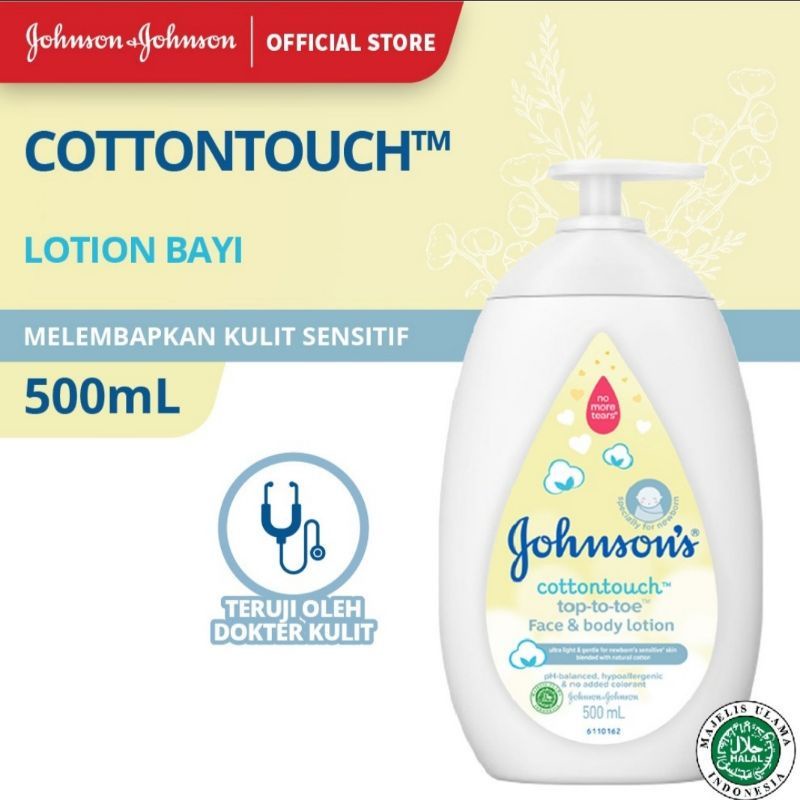 Johnsons Cottontouch / Milk Rice Face and Body Lotion 500ml