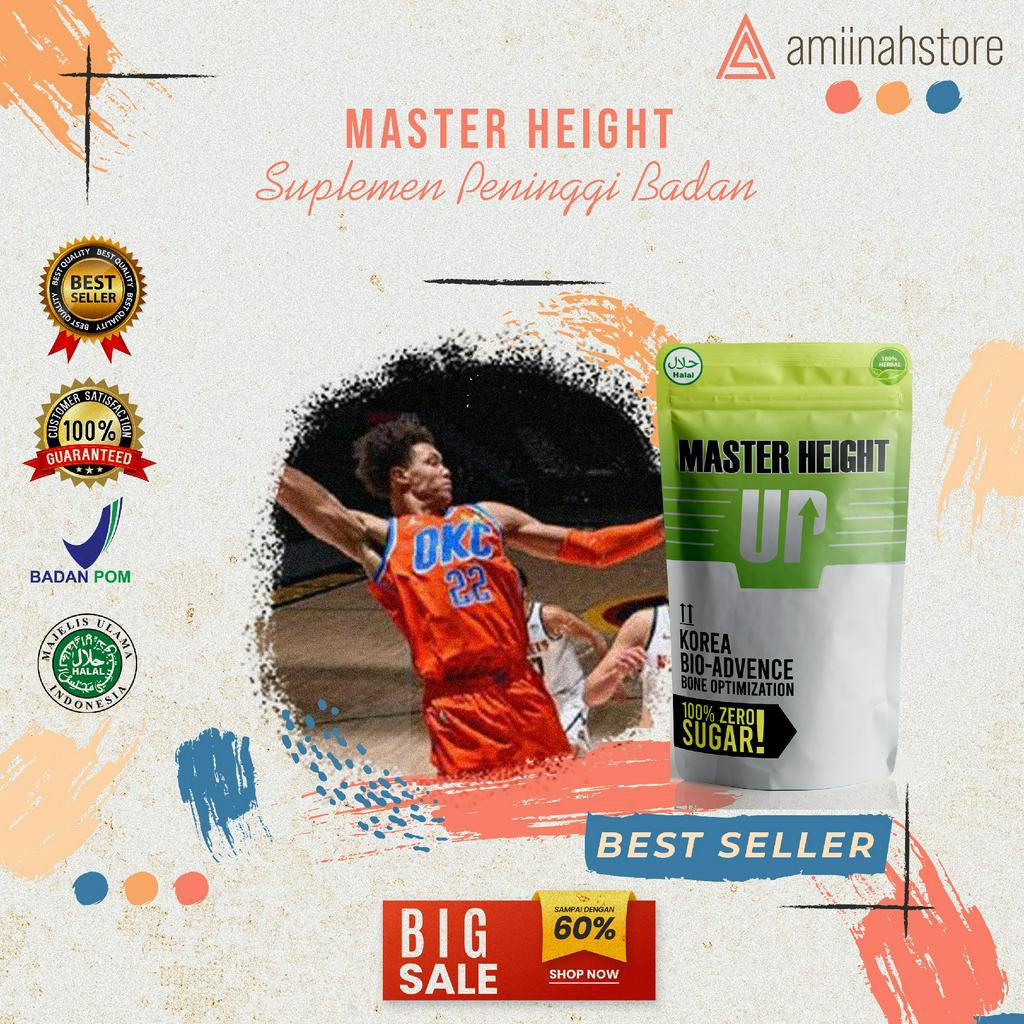 

MASTER HEIGHT–Peninggi Badan Original Terlaris / susu penambah tinggi badan