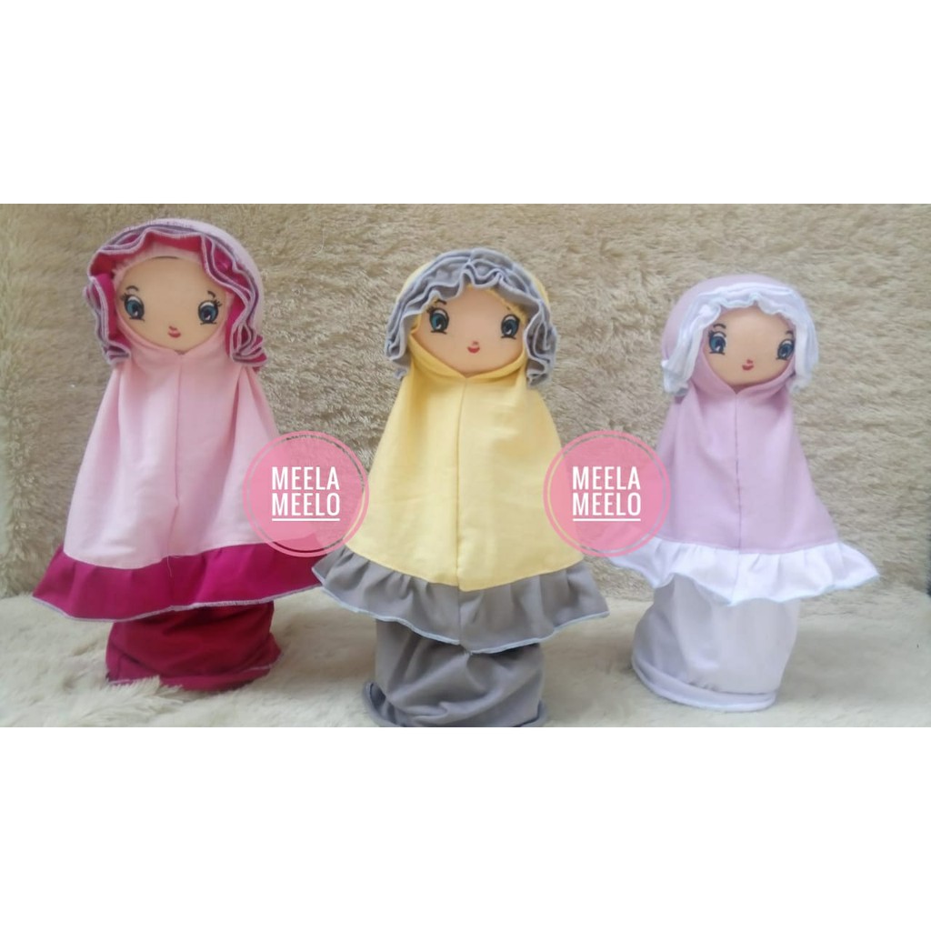 Mukena / Mukena Boneka / Baju Boneka / Mukena Ganti Boneka / Baju Ganti Boneka