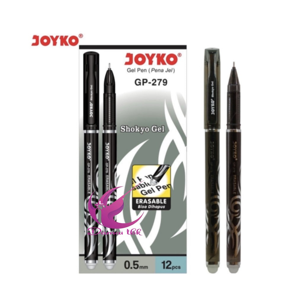 

Joyko SHOKYO GEL GP 279 PULPEN ERASABLE BISA DI HAPUS