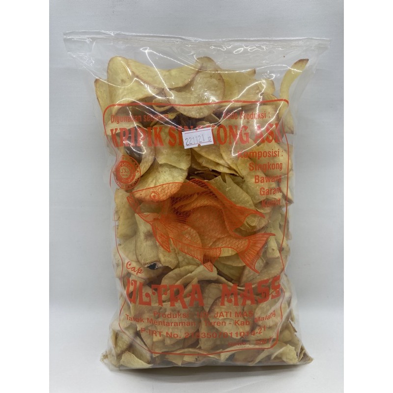 

Kripik SINGKONG ASIN Ultra Mas 500g