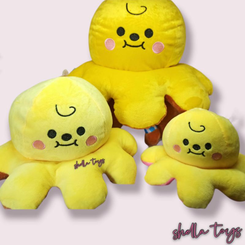 BONEKA GURITA BT21 BOLAK BALIK