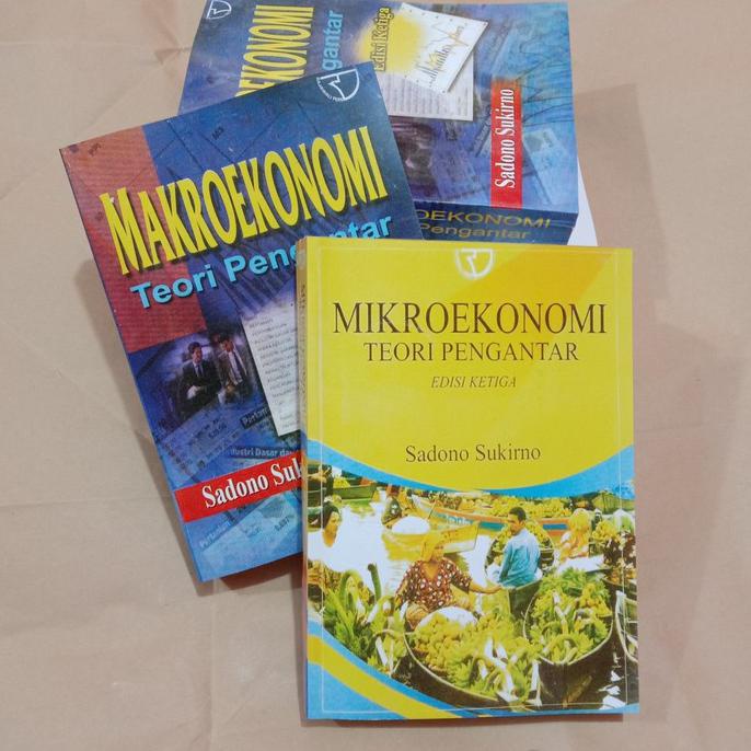 

paket 2 buku mikro dan makroekonomi edisi ketiga by sadono sukirno - Best Seller