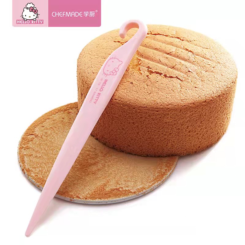 Hello Kitty Chefmade KT7013 Stripping Knife Pisau Pelepas Kue Chiffon Warna Pink