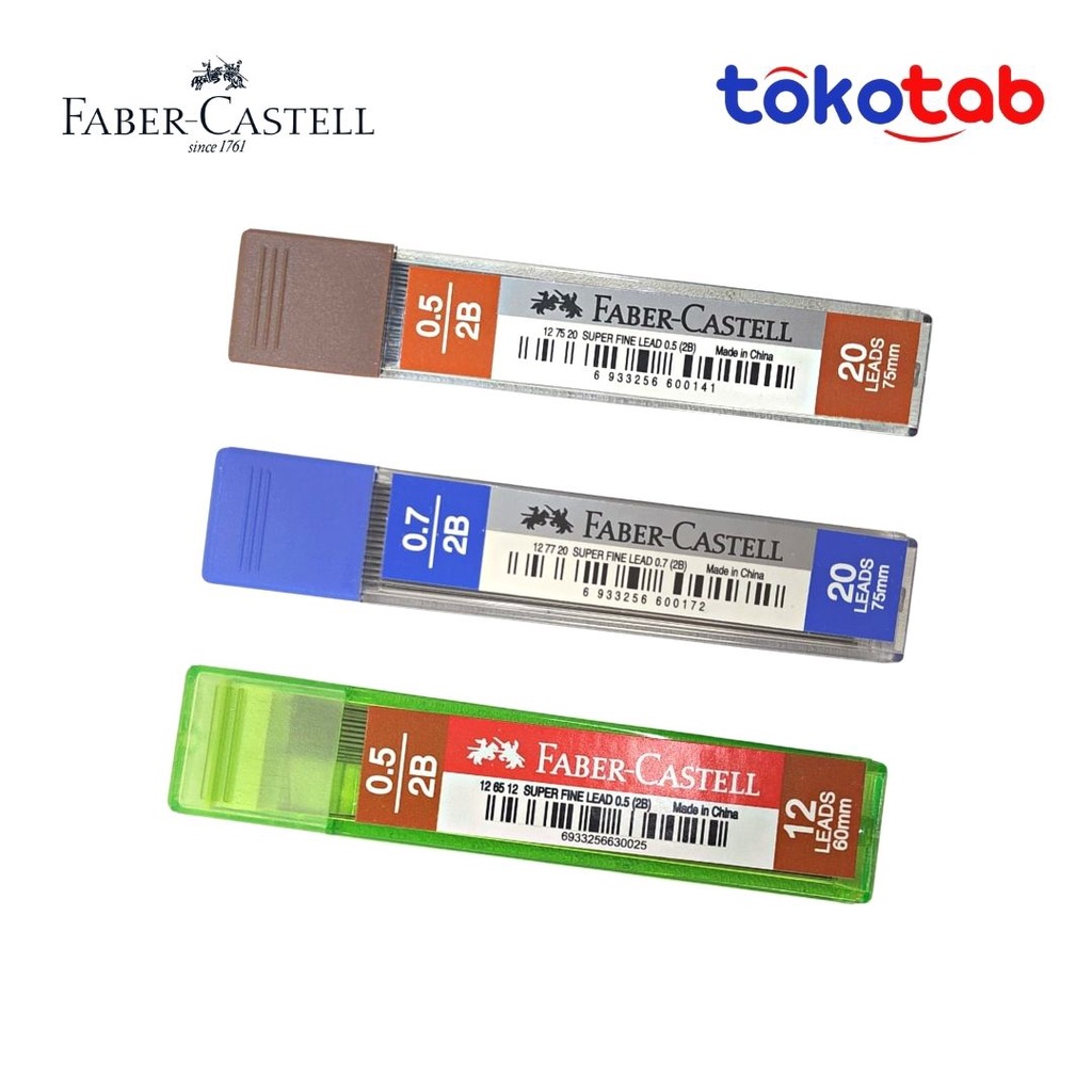 

Tokotab - Isi Refill PensilFABER CASTELL 2B