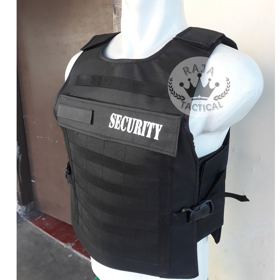 Rompi Security Bodyvest Satpam Rompi Pelindung Dada Tactical