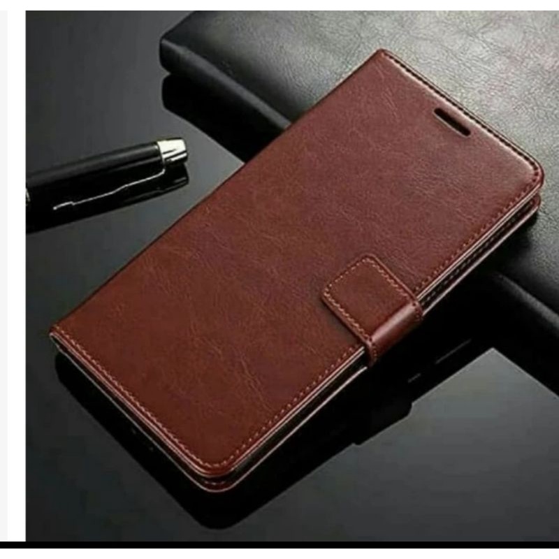 OPPO A36 A76 A96 A77 Silikon Flip Cover Wallet Leather Card Case Kulit