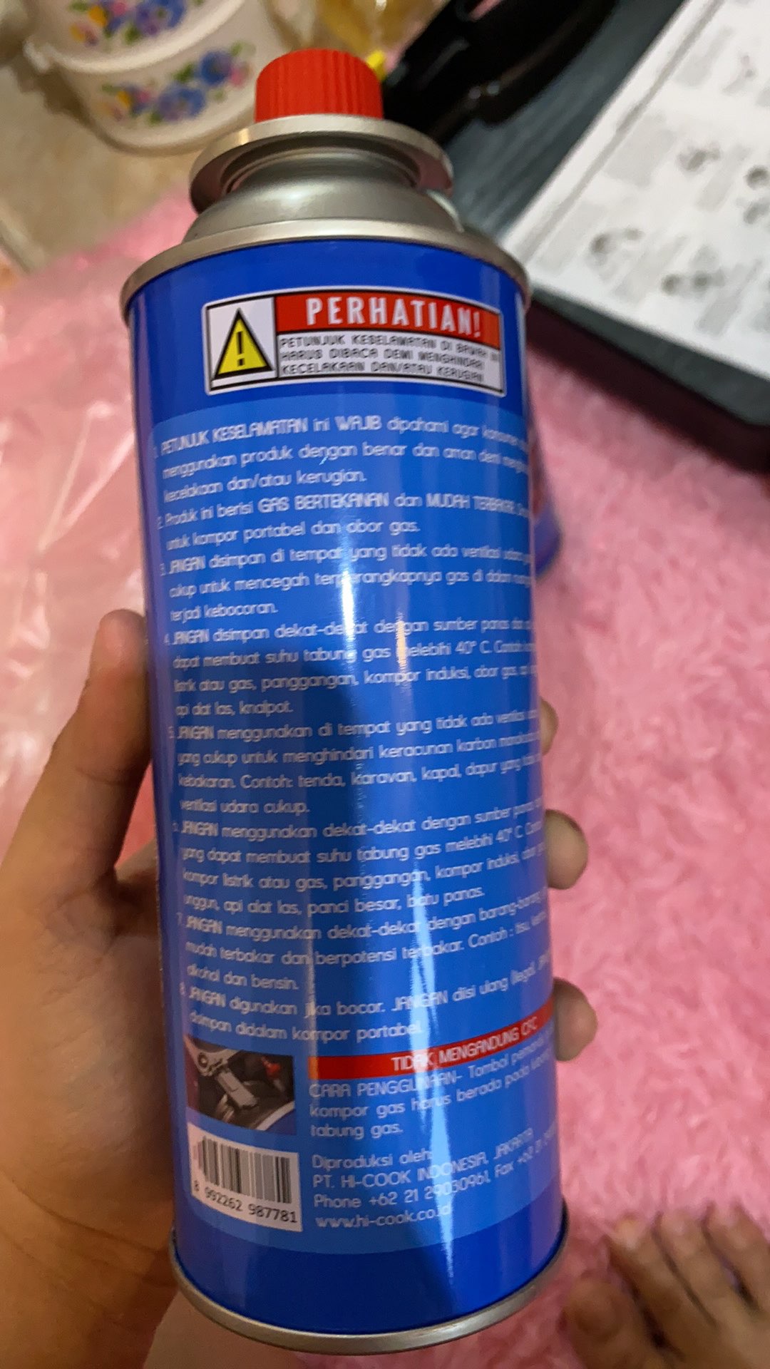 Tabung Gas Hi-cook 230 Gram (00142.00116)