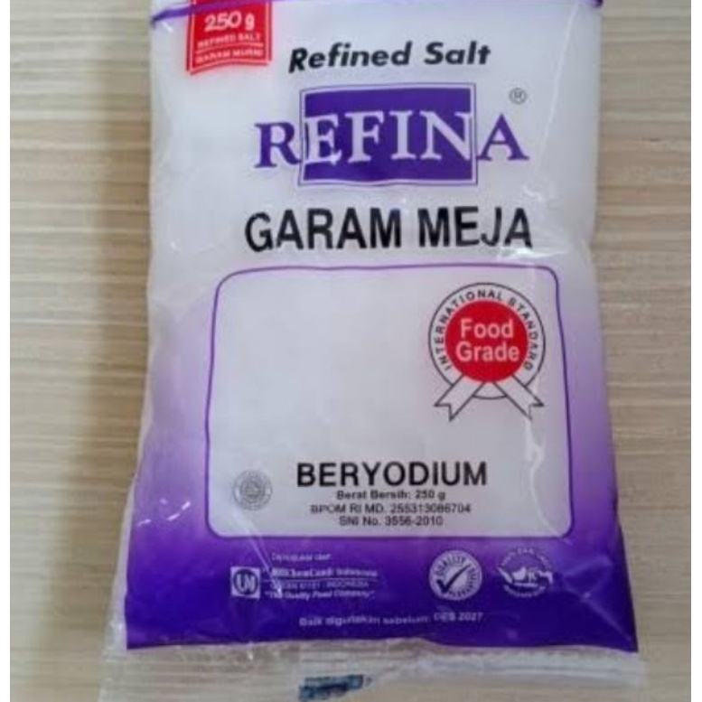 

Garam Halus Beryodium REFINA | 250g