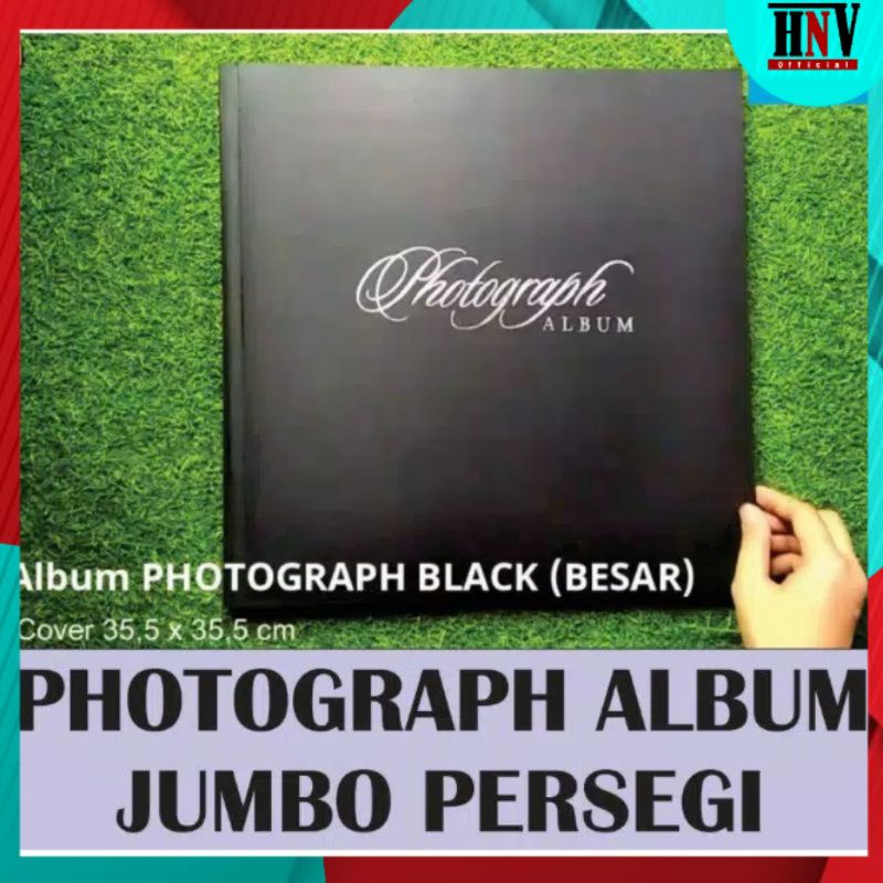 ALBUM FOTO PEREKAT JUMBO PERSEGI MAGNETIC 10 SHEET