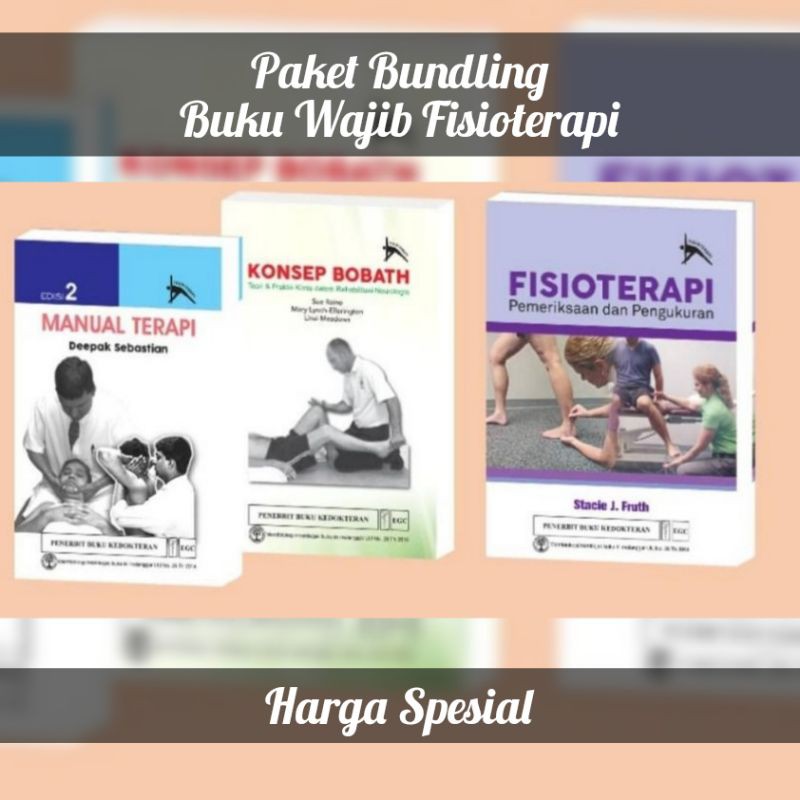 Buku Fisioterapi - konsep bobath - manual terapi - pemeriksaan & pengukuran