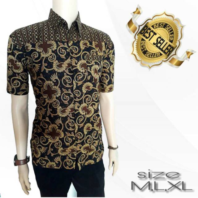 hem batik sogan putri malu..
