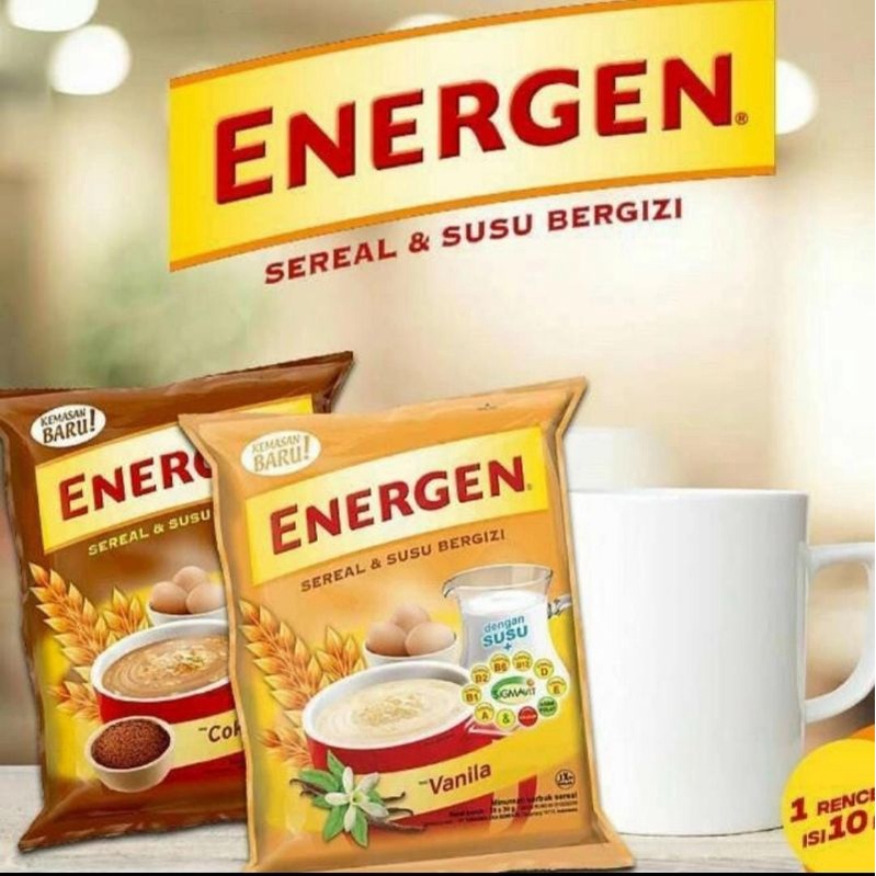 

Energen rasa coklat & vanilla 29gr satuan