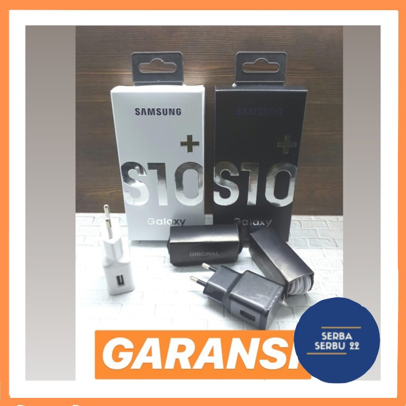 Charger Samsung S10 Fast Charging Type C Garansi Charger Pengisian Cepat
