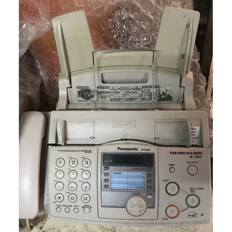 Mesin FAX Panasonic KX-FHD331 (SECOND / BEKAS)