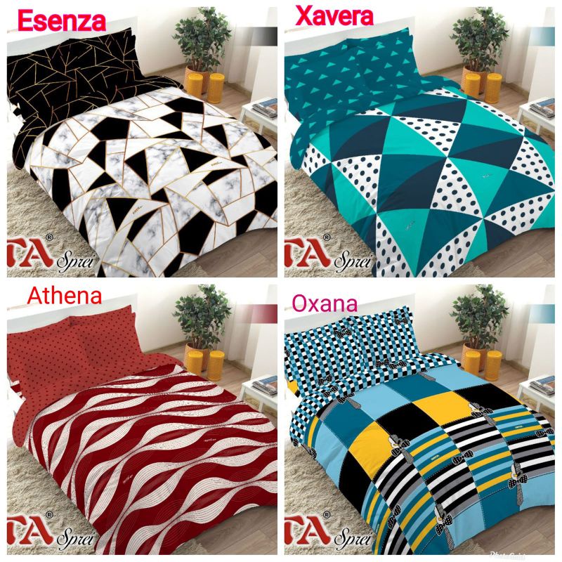 FATA_Bedcover bedcover set fata abstrak 3d UK.180x200/160x200