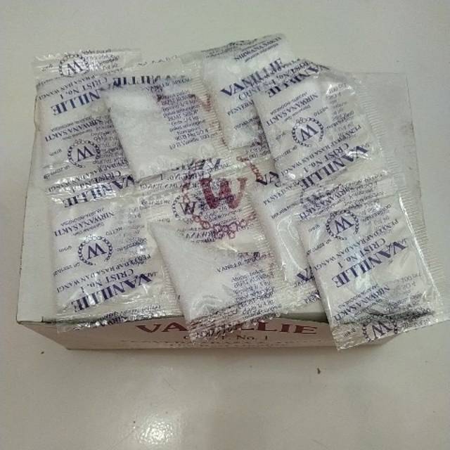 

VANILLIE bubuk 10sachet/5strip