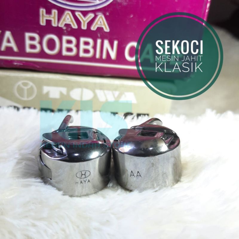 Sekoci Mesin Jahit Klasik Bobbins Case Butterfly Singer