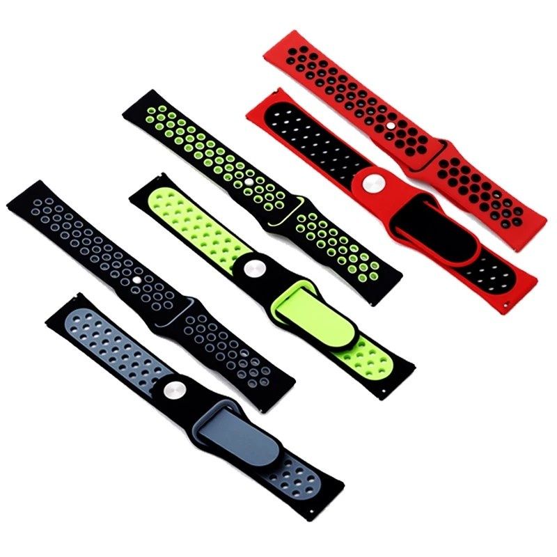 STRAP TALI JAM TANGAN - RUBBER STYLE NIKE SILICONE 22MM - FOR HUAWEI GT2E GT 2E 46MM STRAPWATCH