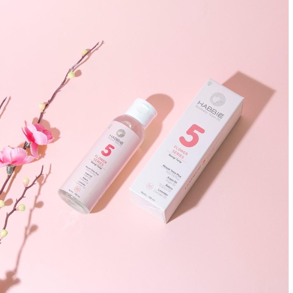 Best Seller.. Habbie Aromatic Telon Oil Plus (Flower Series) - Varian No. 5 Tulip