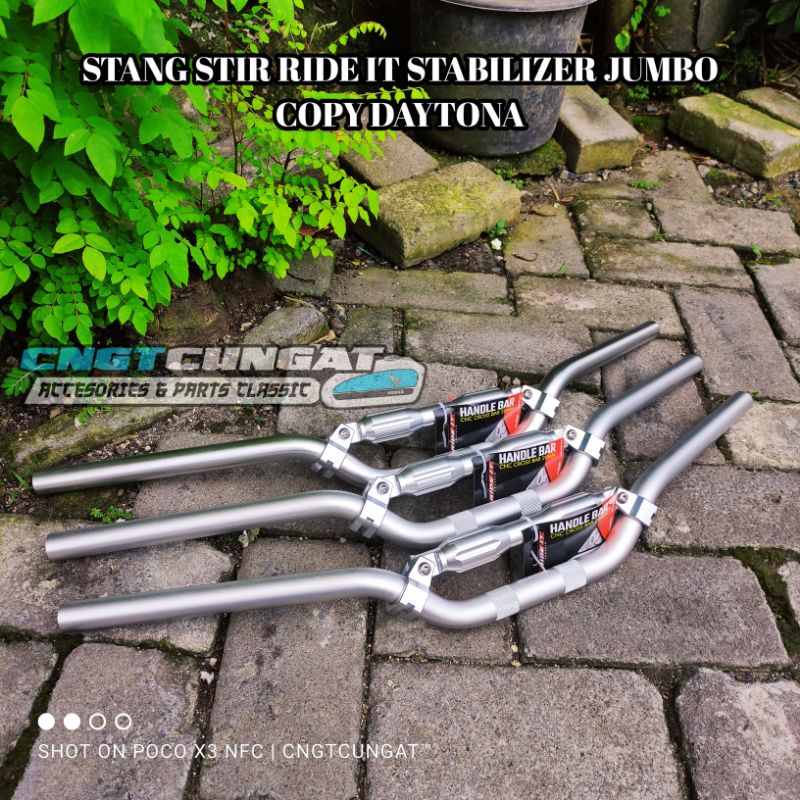 stang stir ride it copy Daytona ori tipe low palang stabilizer jumbo presisi