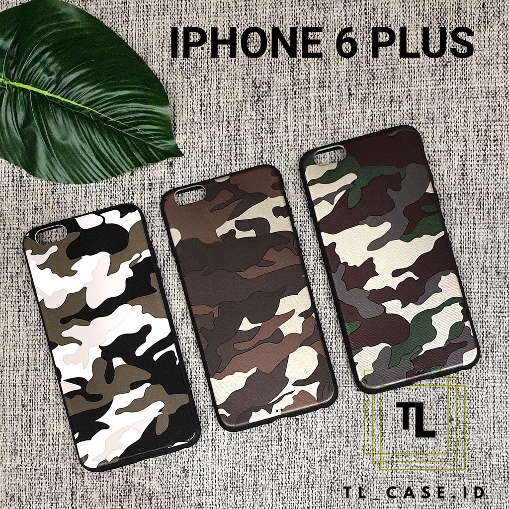 IPHONE 5 5S 5G 6 6S 6G 6 PLUS 6S PLUS 6G PLUS 7G 8G SE 2020 7 PLUS 8 PLUS X XS XS MAX IPHONE 11 11 PRO 11 PRO MAX | ARMY Soft Case Loreng Tentara