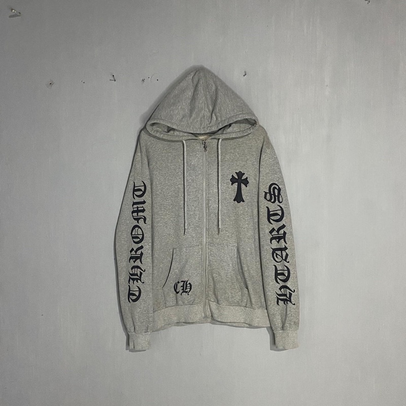 Zipper Hoodie “CHROME HEARTS” Second Brand