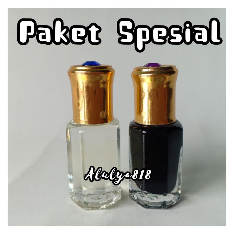 Paket Hemat Minyak Misik Hitam Misik Putih Super Kental dijamin Original 100% Import Arab Saudi