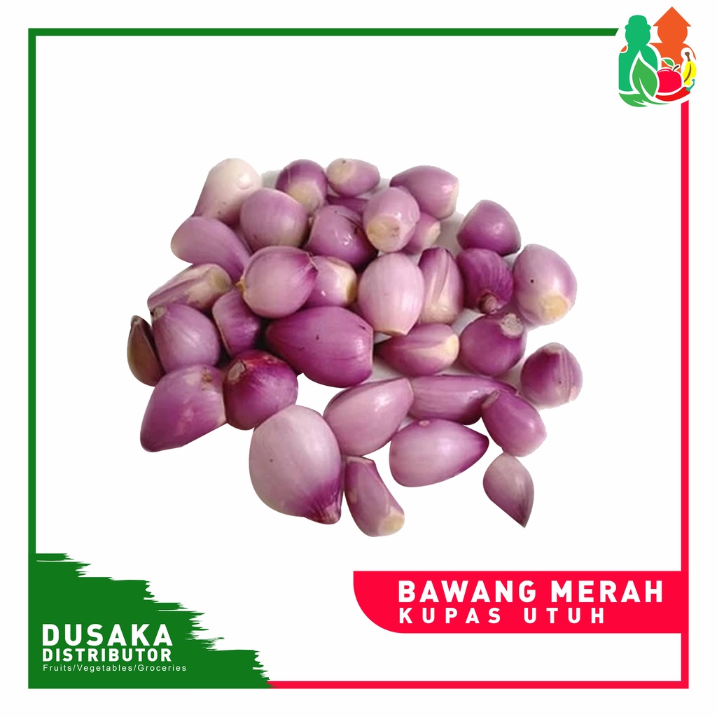 

Bawang Merah Kupas 250 gran