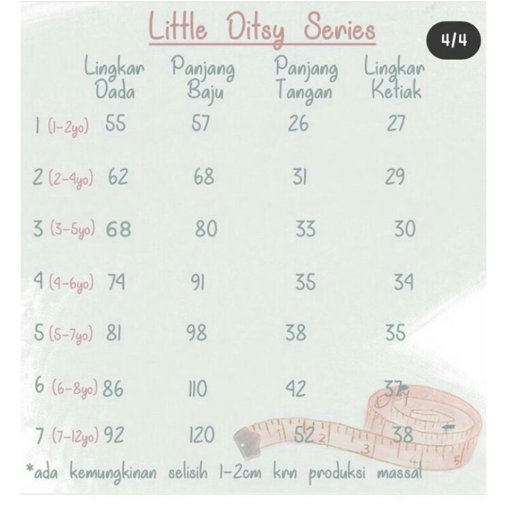 Little cherry ink purple size 1 Ditsy