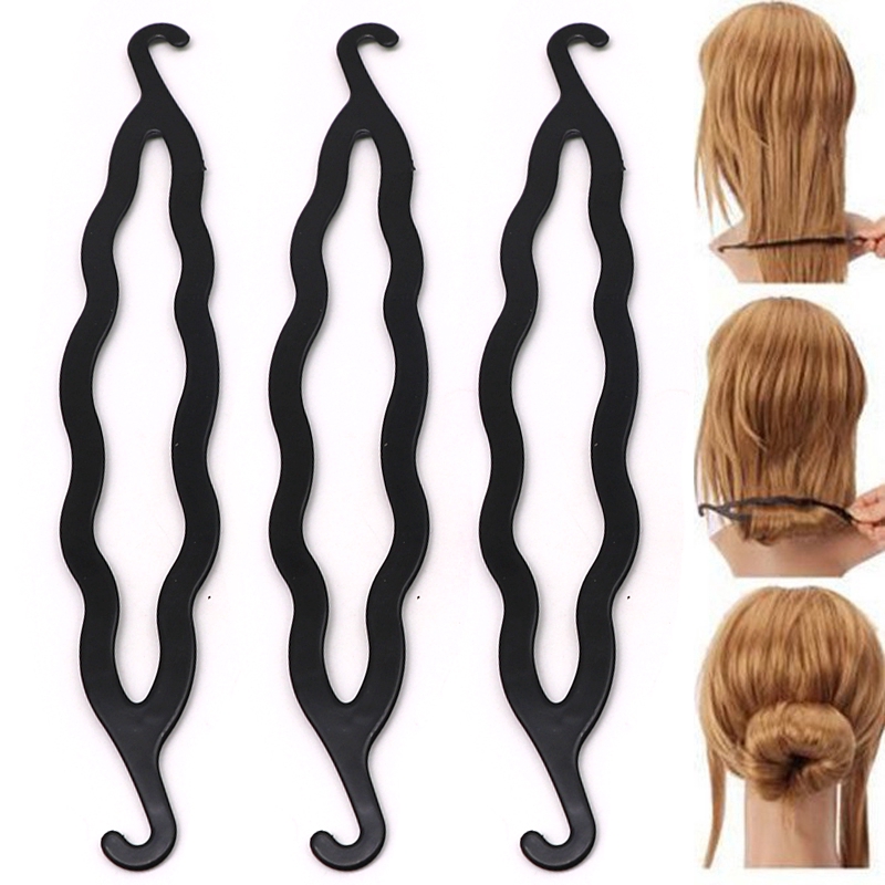 Set Alat Styling Rambut Kepang Twist Braider Elastis Diy Untuk Wanita