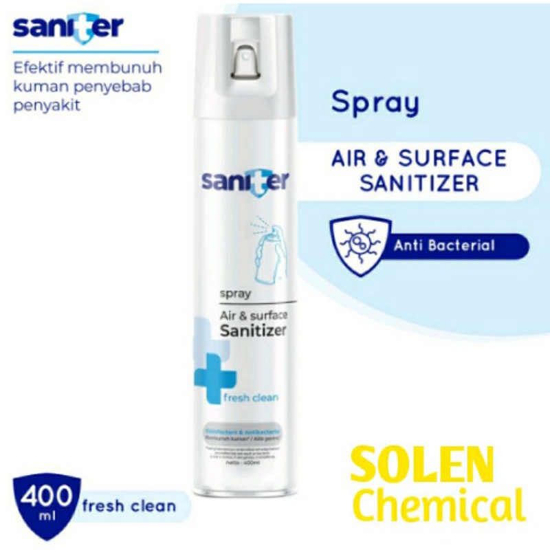 Saniter Spray Air & Surface Sanitizer 400ml