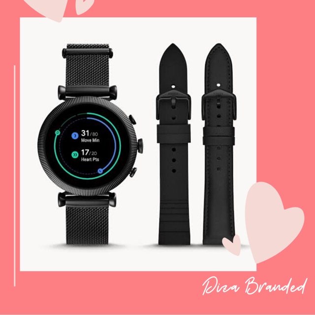 Fossil gen 4 Venture HR Black one set