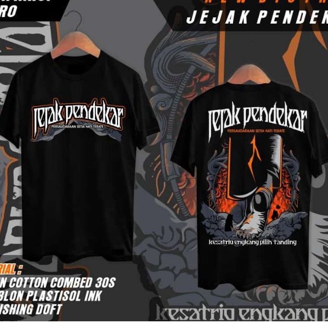 kaos psht simpel kaos psht jejak pendekar