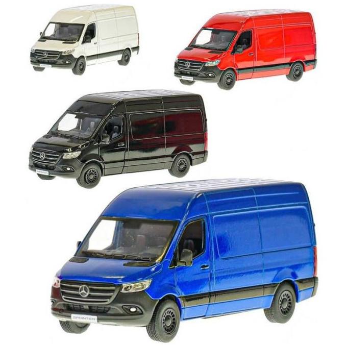 Kinsmart Mercedes-Benz Sprinter Miniatur Mobil Van Mercedes Sprinter