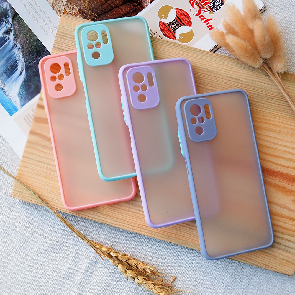 SOFTCASE XIAOMI NOTE 10 10PRO 8 8PRO 9 9PRO REDMI 8 8A 9 9A 9C CASE CAMERA PROTECTOR CASE MACARON