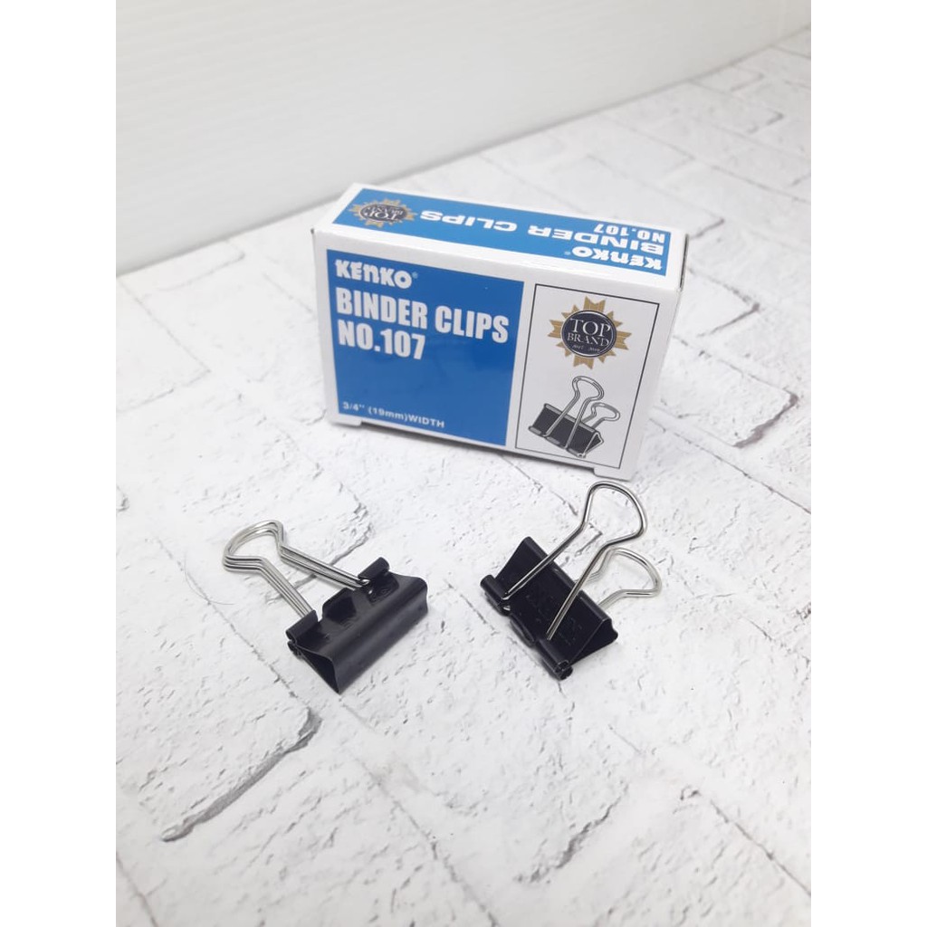 

KENKO Klip Foldback Penjepit Kertas Binder No. 107