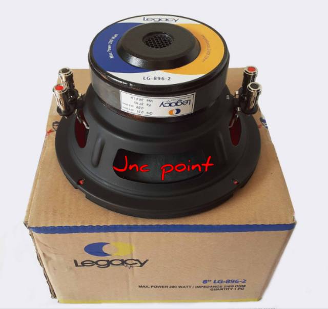 _Adudushop Speaker Subwoofer 8 Inch Legacy 8 Lg 896-2 / Subwoofer 8Inch Legacy 896