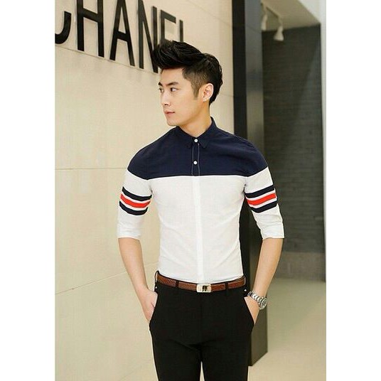 Kemeja Jovo Atasan pria Baju Kemeja Bahan/Kemeja Formal/Kemeja Casual