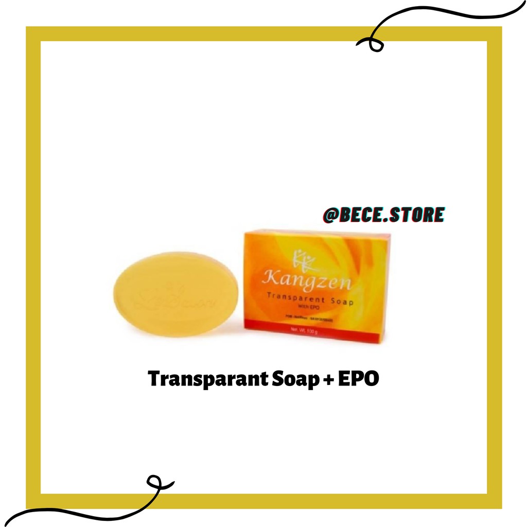 Kangzen Transparant Soap + EPO KK Indonesia ORIGINAL