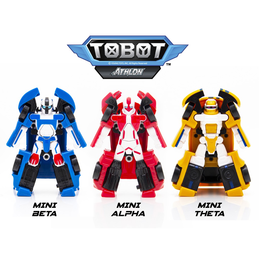 COTTONBERRY TOBOT  MINI ATHLON ORIGINAL YOUNGTOYS KOREA 