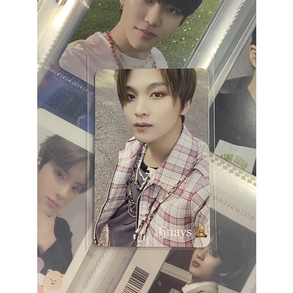 READ DESC pc photocard haechan chilling, pc mark ar selca hot sauce, pc ar clip jeno