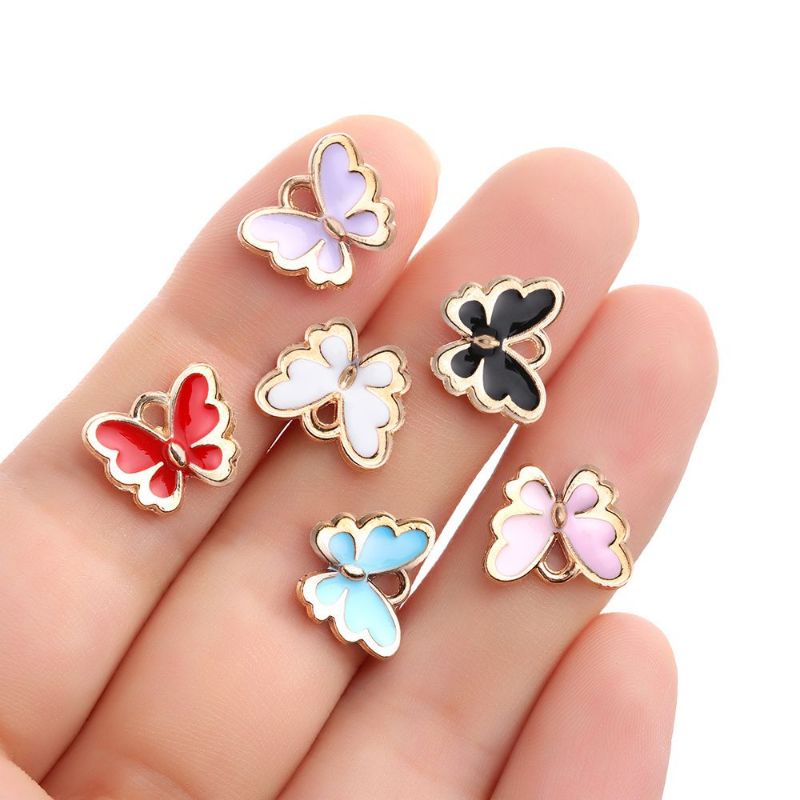 Charm Bandul Liontin Kalung Gelang Kupu Kupu Butterfly Bahan Craft DIY Aksesoris